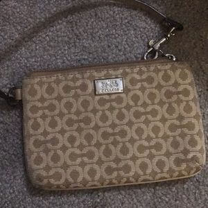 Coach wristlet